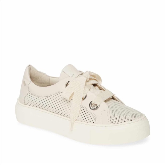 agl perforated platform sneaker